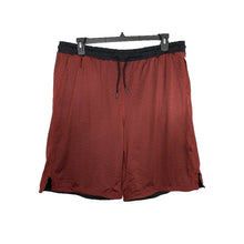 Load image into Gallery viewer, NWT Zella burnt Orange &amp; black basketball shorts XL
