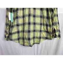 Load image into Gallery viewer, NWT ABound Plaid Button-Down Shirt Size S Camp Shirt Long Sleeve Yellow
