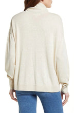 Load image into Gallery viewer, Treasure &amp; Bond Turtleneck Sweater In Grey Light Heather Uk
