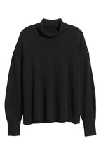 Load image into Gallery viewer, TREASURE &amp; BONDTurtleneck Sweater In Black
