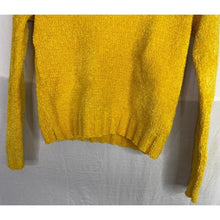 Load image into Gallery viewer, NWT Melrose and Market Girls Knitted Sweater Medium (10-12) Yellow Mock Neck
