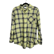 Load image into Gallery viewer, NWT ABound Plaid Button-Down Shirt Size S Camp Shirt Long Sleeve Yellow
