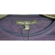 Load image into Gallery viewer, NWT Robert  Barakett Cromwell Jacquard wool blend crew neck sweater
