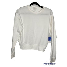 Load image into Gallery viewer, NWT Abound Women&#39;s White Long Sleeve Sweatshirt  Nordstrom
