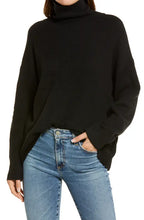 Load image into Gallery viewer, TREASURE &amp; BONDTurtleneck Sweater In Black
