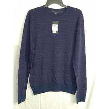 Load image into Gallery viewer, NWT Robert  Barakett Cromwell Jacquard wool blend crew neck sweater
