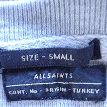 Load image into Gallery viewer, NWT All Saints Wilde Crew Sweatshirt Washed
