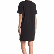 Load image into Gallery viewer, NWT Madewell Womens Black M2242 Cotton Straight Hem Mini T Shirt Dress
