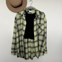 Load image into Gallery viewer, NWT ABound Plaid Button-Down Shirt Size S Camp Shirt Long Sleeve Yellow
