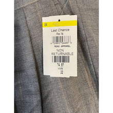 Load image into Gallery viewer, NWT Eleventy Mens Pleated Wool Slim Fit Pants Grey 32
