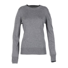 Load image into Gallery viewer, NWT Halogen Crewneck Pure Cashmere Sweater In Grey Heather
