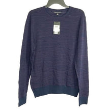 Load image into Gallery viewer, NWT Robert  Barakett Cromwell Jacquard wool blend crew neck sweater
