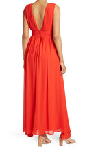 Load image into Gallery viewer, Love By Design Athen Plunging V-Neck Maxi Dress
