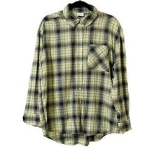 Load image into Gallery viewer, NWT ABound Plaid Button-Down Shirt Size S Camp Shirt Long Sleeve Yellow
