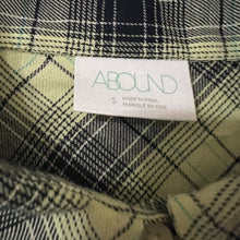 Load image into Gallery viewer, NWT ABound Plaid Button-Down Shirt Size S Camp Shirt Long Sleeve Yellow
