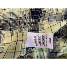 Load image into Gallery viewer, NWT ABound Plaid Button-Down Shirt Size S Camp Shirt Long Sleeve Yellow
