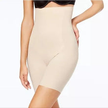 Load image into Gallery viewer, SPANX Women&#39;s Thinstincts High-Waisted Mid-Thigh Short 10006R Soft Nude
