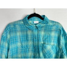 Load image into Gallery viewer, NWT ABound Plaid Button-Down Shirt Size S Camp Shirt Long Sleeve Blue
