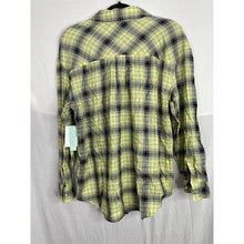 Load image into Gallery viewer, NWT ABound Plaid Button-Down Shirt Size S Camp Shirt Long Sleeve Yellow
