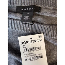 Load image into Gallery viewer, NWT Halogen Crewneck Pure Cashmere Sweater In Grey Heather
