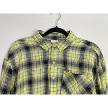 Load image into Gallery viewer, NWT ABound Plaid Button-Down Shirt Size S Camp Shirt Long Sleeve Yellow
