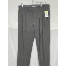 Load image into Gallery viewer, NWT Eleventy Mens Pleated Wool Slim Fit Pants Grey 32
