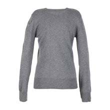 Load image into Gallery viewer, NWT Halogen Crewneck Pure Cashmere Sweater In Grey Heather
