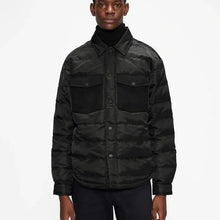 Load image into Gallery viewer, Ted Baker Velosty Quilted overshirt Jacket Black
