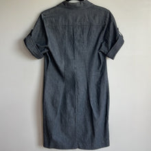 Load image into Gallery viewer, NWT  Vince Chambray Shift Dress Demin
